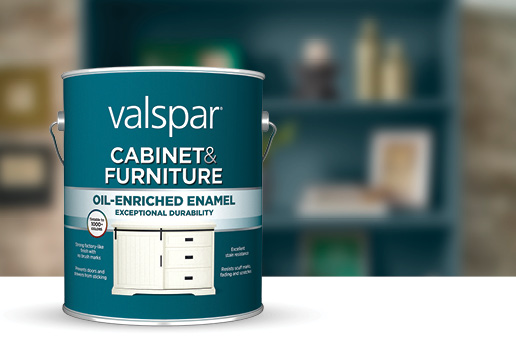 VALSPAR CABINET & FURNITURE OIL-ENRICHED ENAMEL