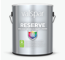 Valspar® Reserve® Interior Paint + Primer, 1 galón.